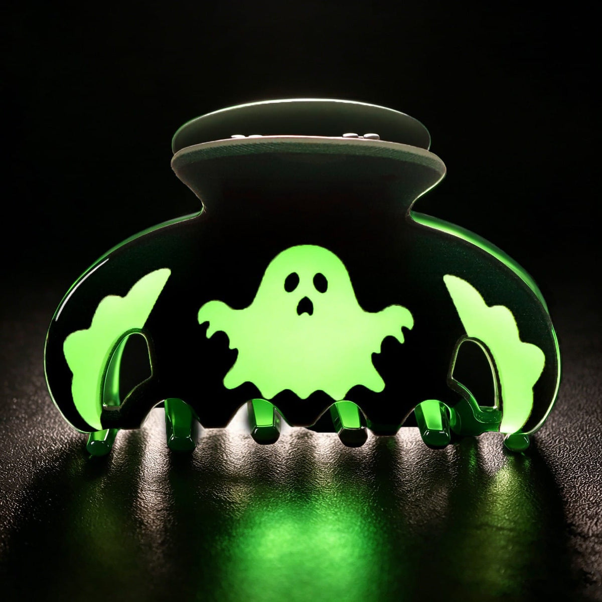 Medium Neon Boo Hair Claw Lemonschunks