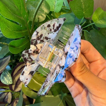 Medium Marble Skull Hair Claw Lemonschunks