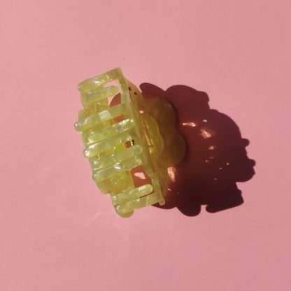 Light Green Four-Leaf Clover Hair Claw Clip丨Lemonschunks）