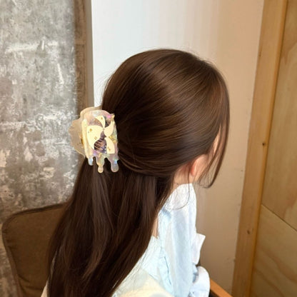 Purple Ocean Moon Conch Hair Claw Clip丨Lemonschunks