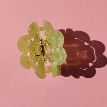 Light Green Four-Leaf Clover Hair Claw Clip丨Lemonschunks）