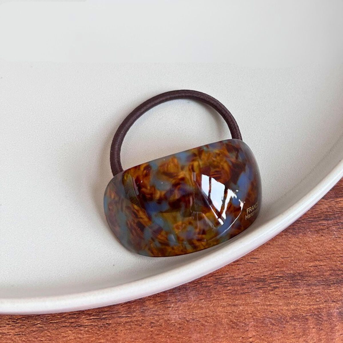 Oval French Hair Tie
