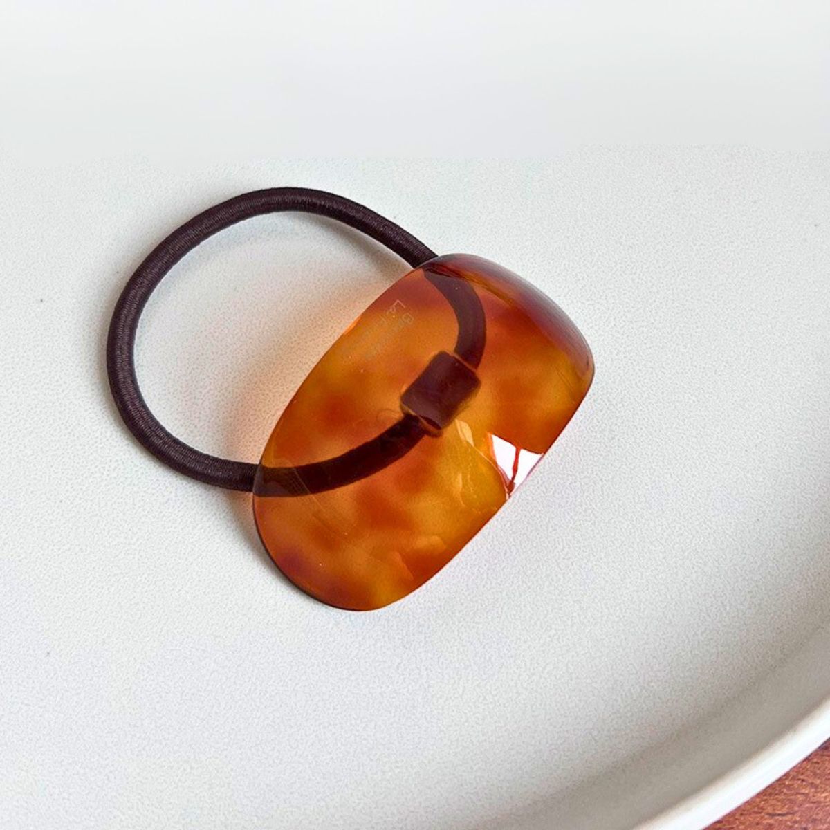Oval French Hair Tie