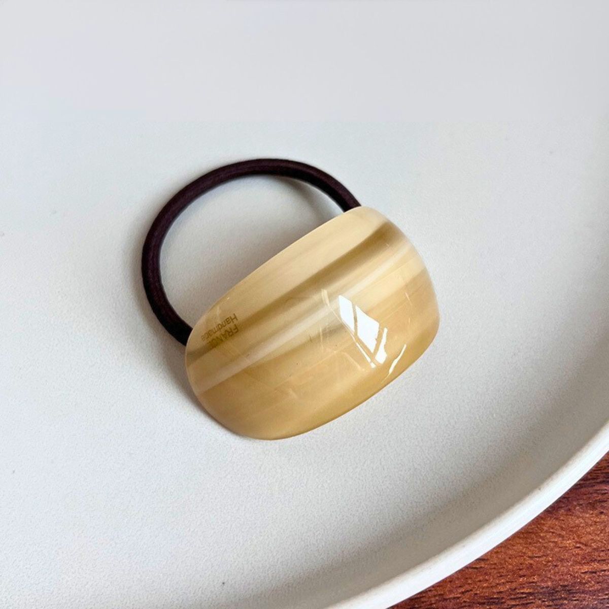 Oval French Hair Tie