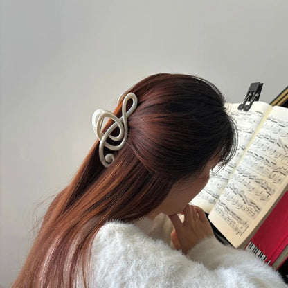 Jumbo Treble Clef Hair Claw