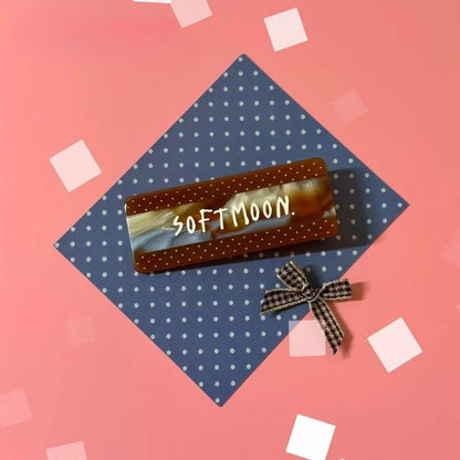 Raw Coconut Latte Hair Clip丨Lemonschunks