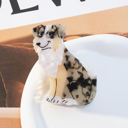 Australian Shepherd Dog Lab Hair Claw丨Lemonschunks