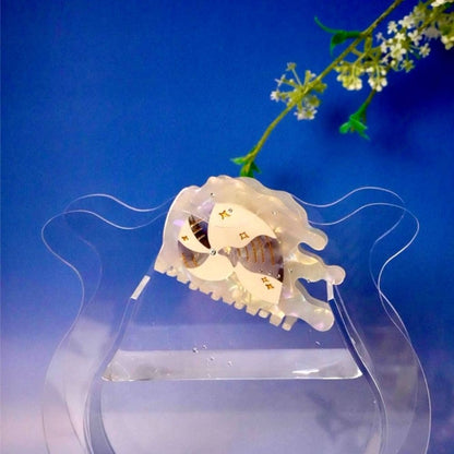 Purple Ocean Moon Conch Hair Claw Clip丨Lemonschunks