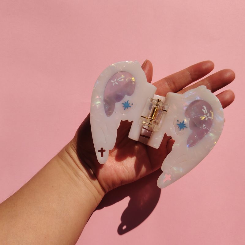 Medium Celestial Wings Hair Claw