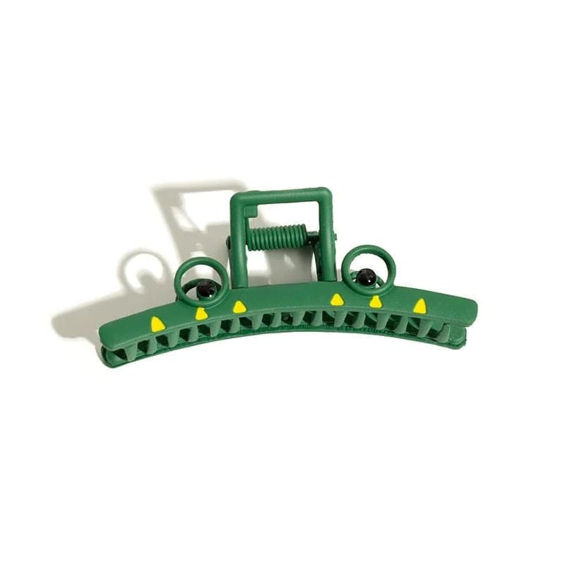 Cute Frog Animal Metal Hair Claw