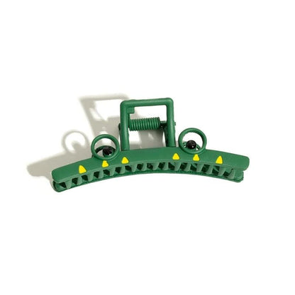 Cute Frog Animal Metal Hair Claw