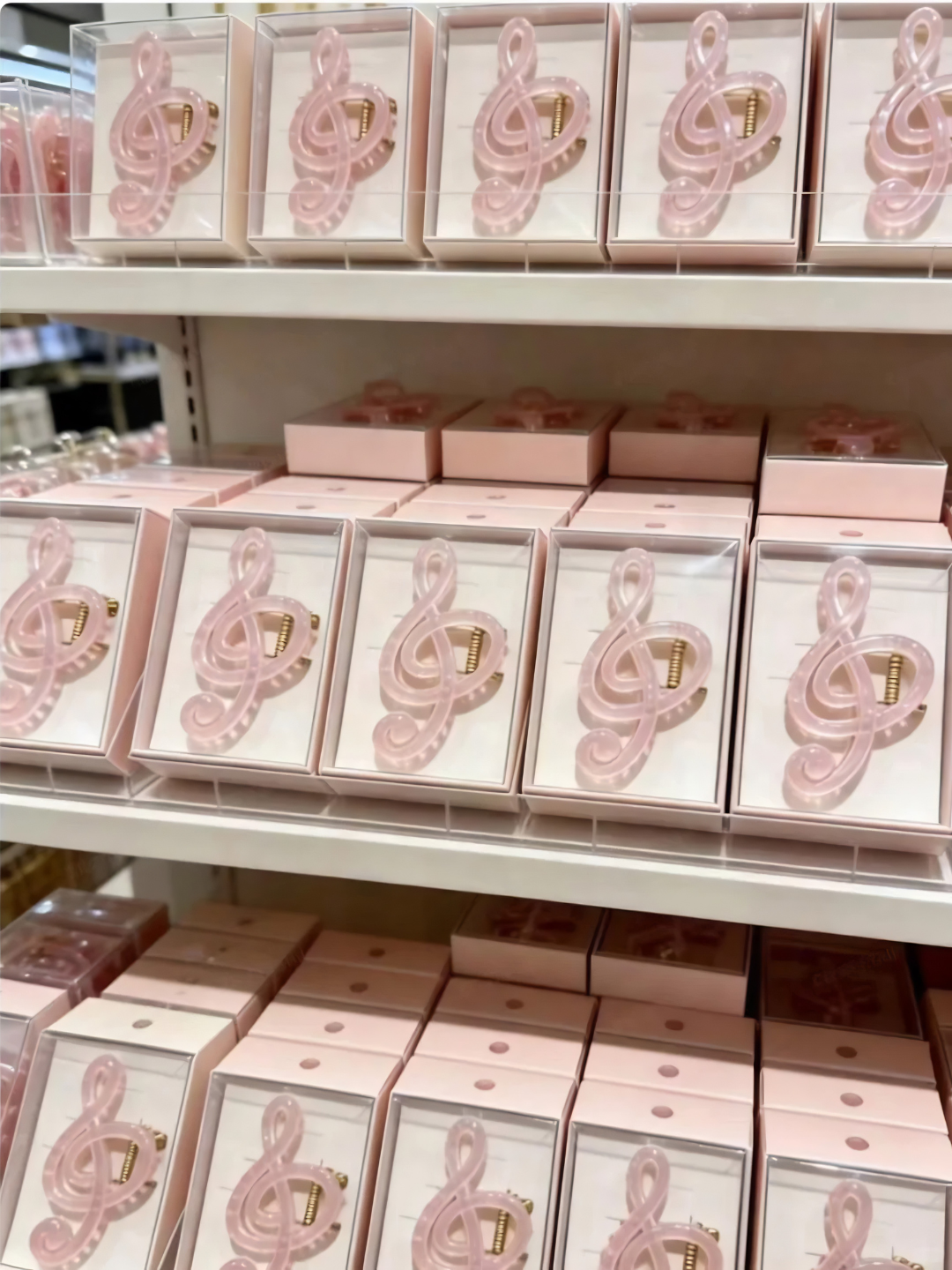 Jumbo Treble Clef Hair Claw