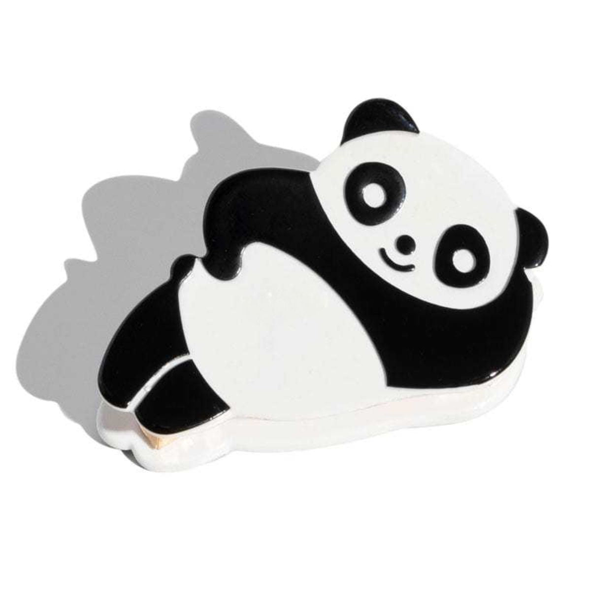 Side Lying Panda Cute Hair Claw