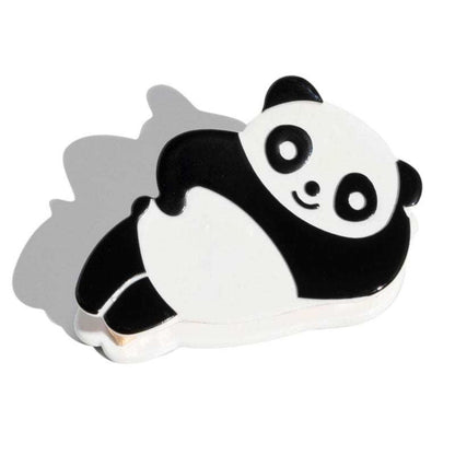 Side Lying Panda Cute Hair Claw