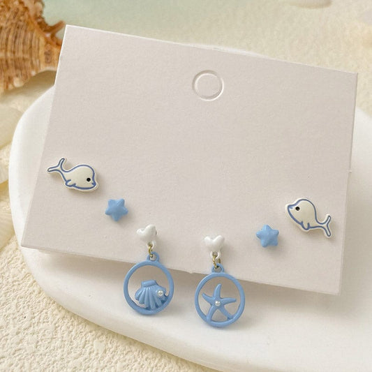 Ocean Earrings丨Lemonschunks