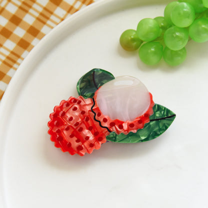 Medium Lychee Hair Claw