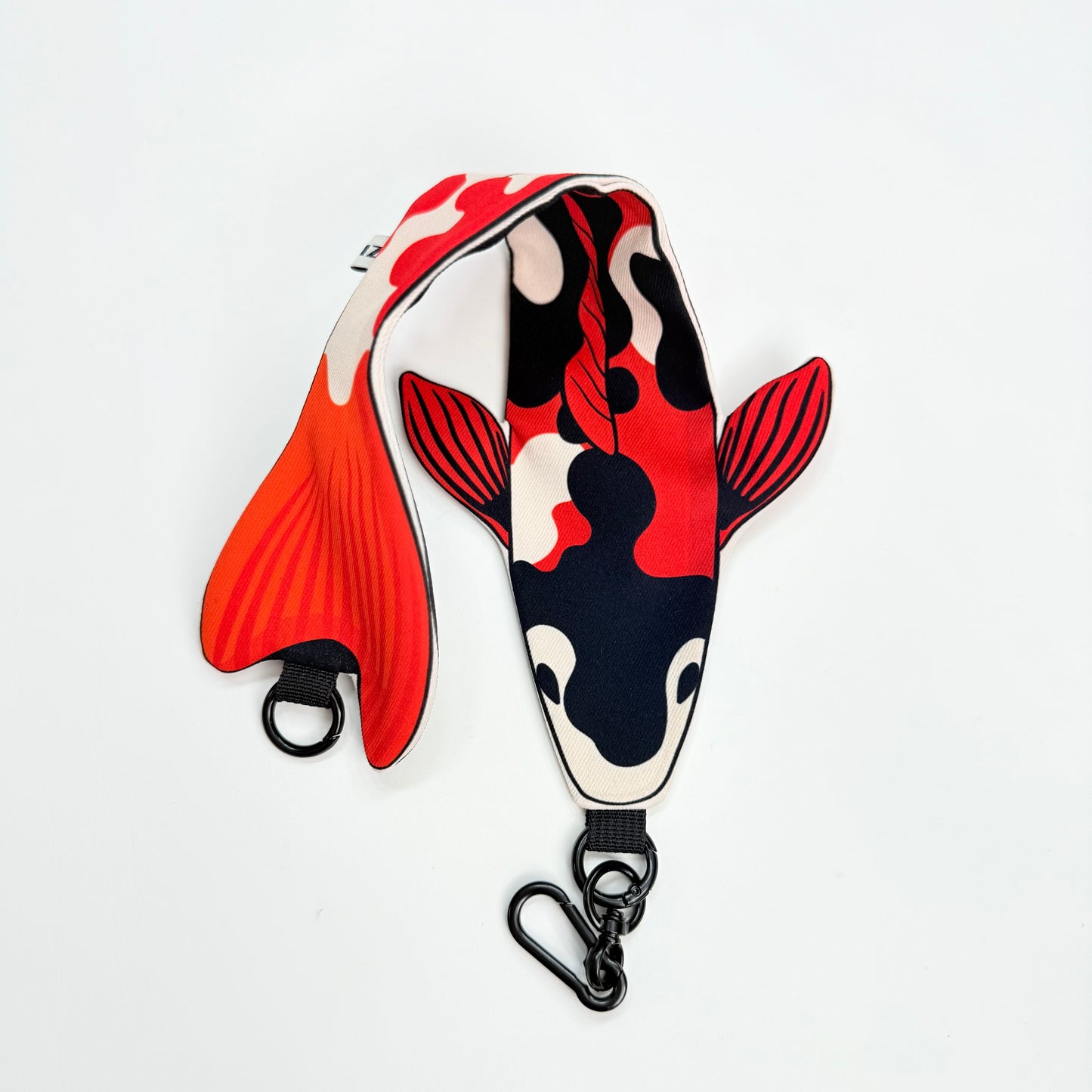 Lotus Koi Crossbody Strap -Mini Goldfish Pouch