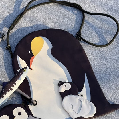 Emperor Penguin Shoulder Bag | Lemonschunks