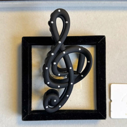 Jumbo Treble Clef Hair Claw