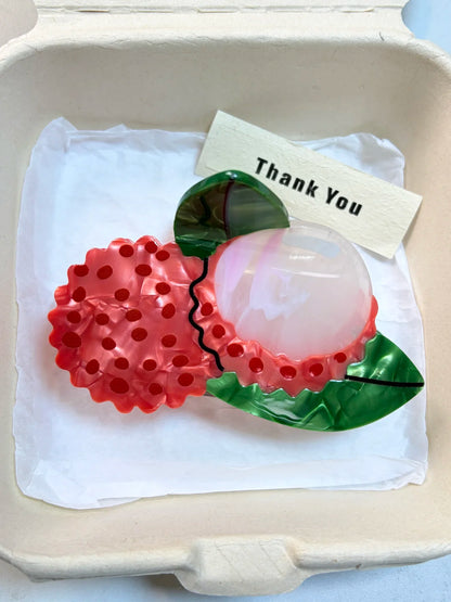 Medium Lychee Hair Claw