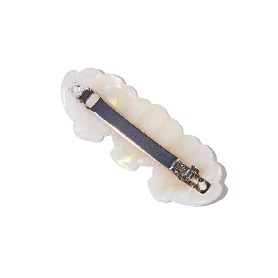 Medium Milk Seashell Hair Clip