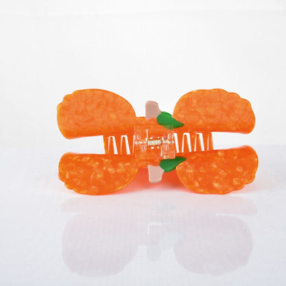 Halloween Mickey Pumpkin Hair Claw