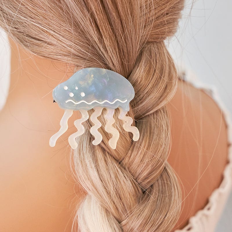 Mini Cute Jellyfish Ocean Series Hair Claw