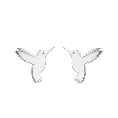 Sterling Silver Bird Earrings丨Lemonschunks