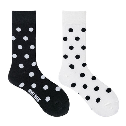 Black and white dots Socks