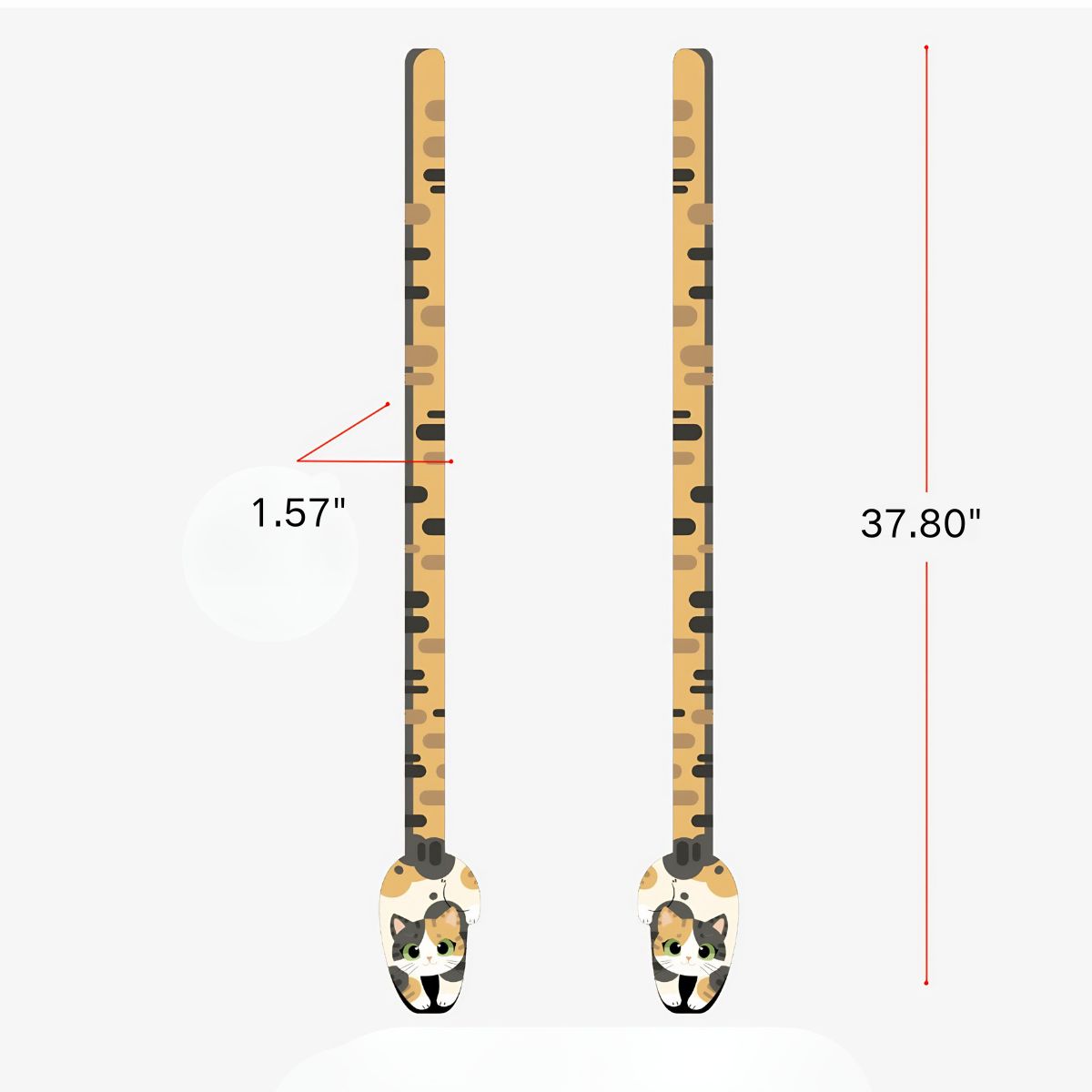 Cat Strap Card Holder