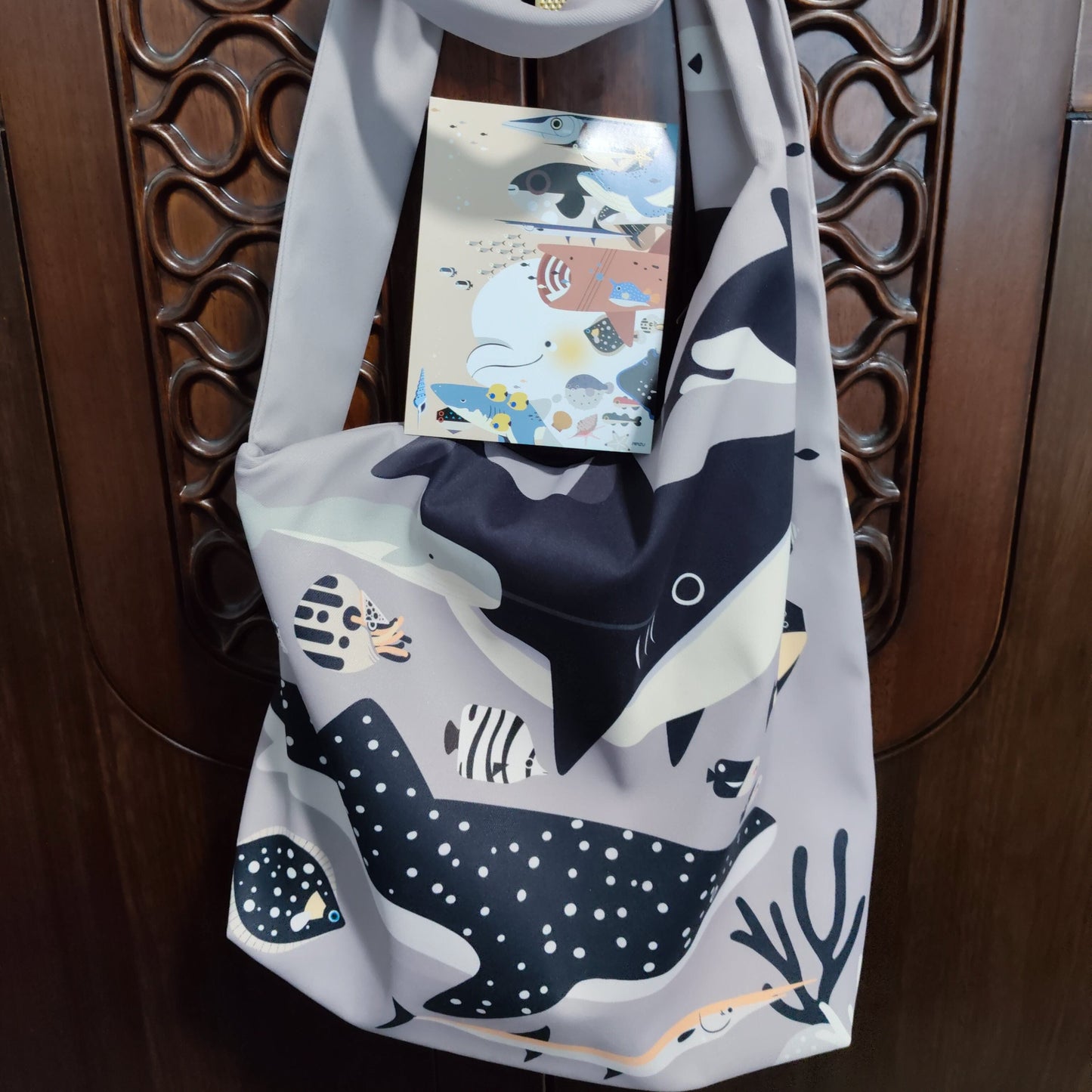Asymmetric Tote Bag