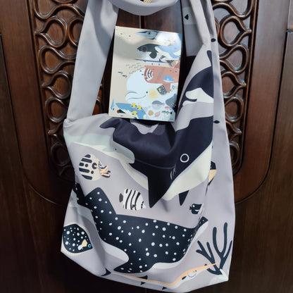 Asymmetric Tote Bag