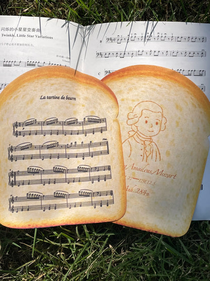 La Tartine de Beurre Mozart Music Polishing Cloth