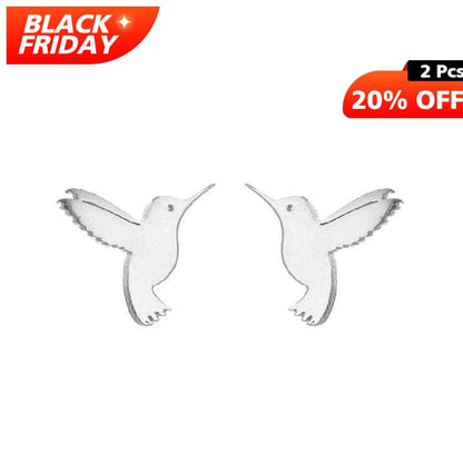 Sterling Silver Bird Earrings丨Lemonschunks