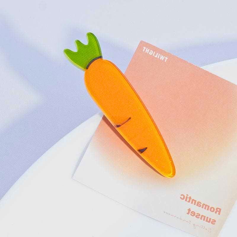 Mini Carrot Hair Clip