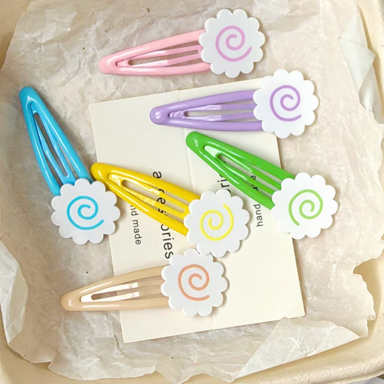 Narutomaki Side Hair Clips (2-Pack)
