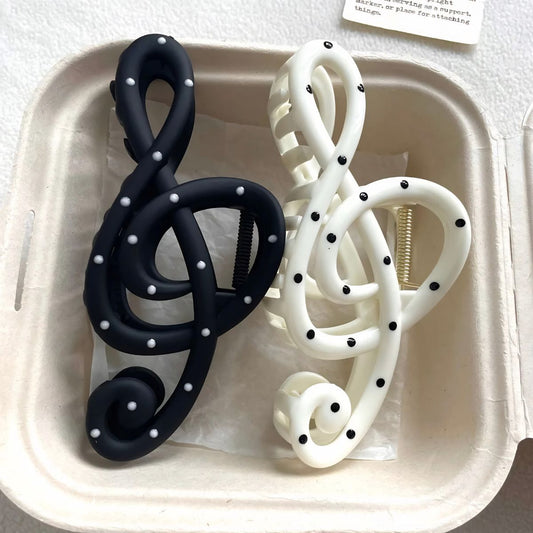 Jumbo Treble Clef Hair Claw