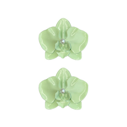 3D Printed Lily Orchid Shirt Button Clip