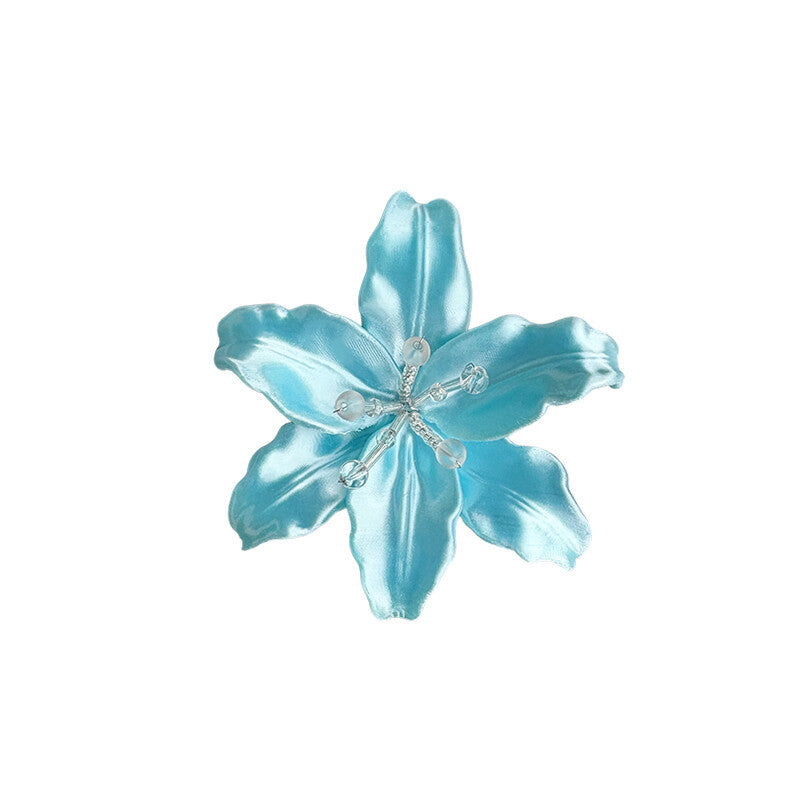 3D Printed Lily Orchid Shirt Button Clip