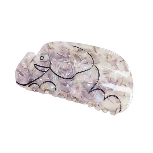 Elephant Fashion Simple Hair Claw