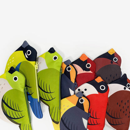 Chickadee Zipper Coin Purse | Lemonschunks&PIPIZU