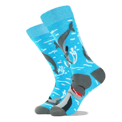 Whale Mismatched Socks
