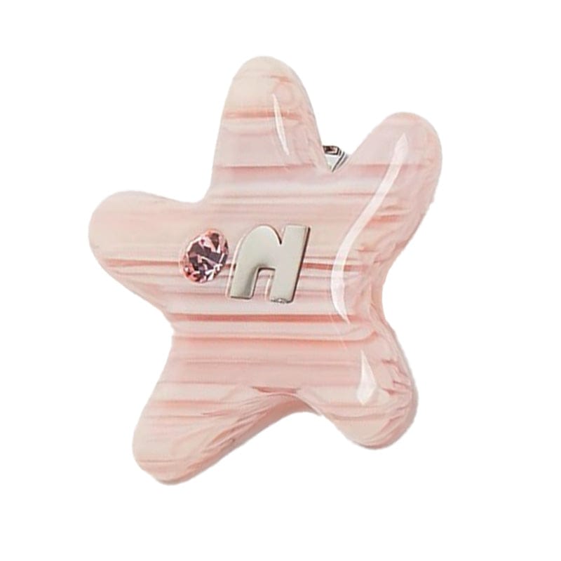 Mini Creamy Pink Starfish Side Clip