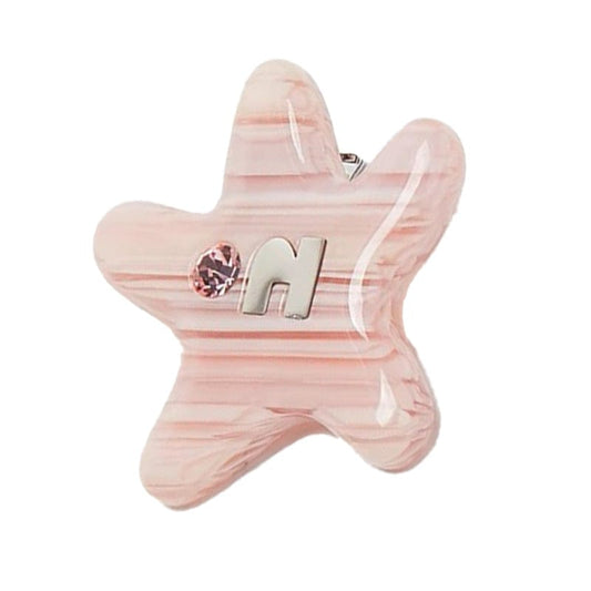Mini Creamy Pink Starfish Side Clip