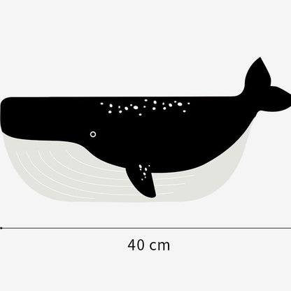 Round-Headed Whale Tote Bag | Lemonschunks & PIPIZU