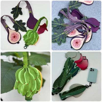 Botanical Series Wristlet + Card Case丨Lemonschunks