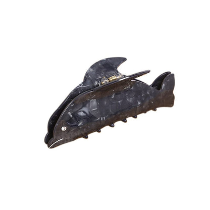 Large Black Dolphin Hair Claw丨Lemonschunks