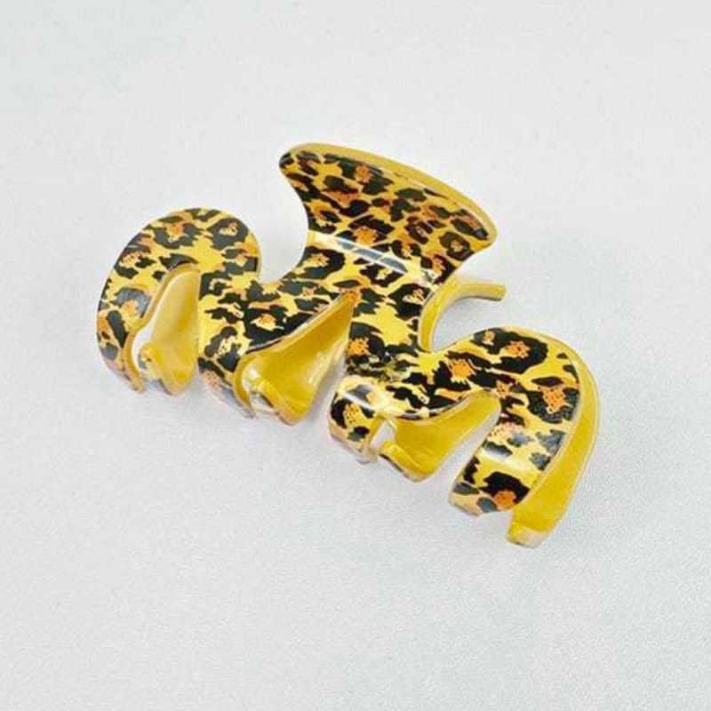 Leopard Print Hair Claw