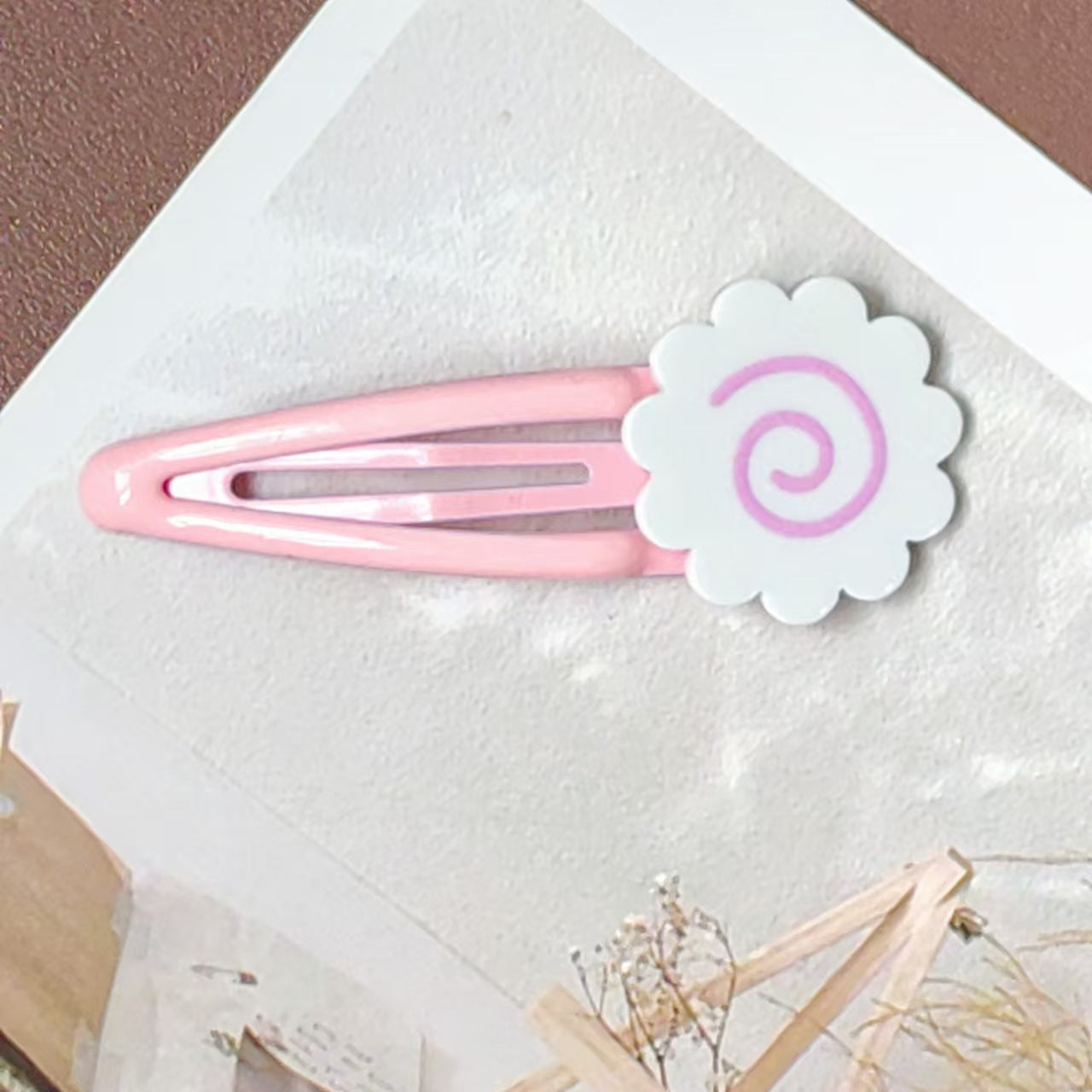 Narutomaki Side Hair Clips (2-Pack)