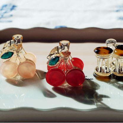 Mini Cherry Hair Claw Clip丨Lemonschunks